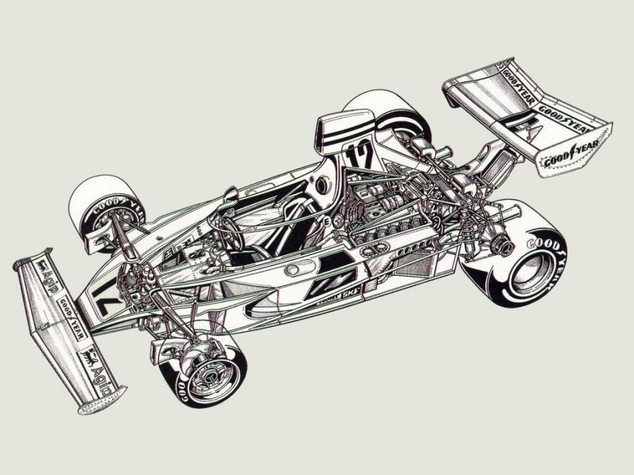  Ferrari 312 T 1975 года  (фото 8 из 12)
